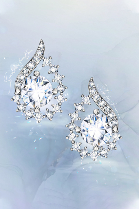 Lịch sử của bông tai kim cương và ý nghĩa của món trang sức đặc biệt này đối với phái nữ